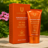 کرم ضد آفتاب spf30 برند لاکچری کوین
