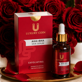 سرم لایه بردار و کاهش جای جوش برند لاکچری کوین