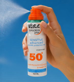 اسپری 150 میل ضد آفتاب SPF ۵۰ پوست حساس ویتابلا