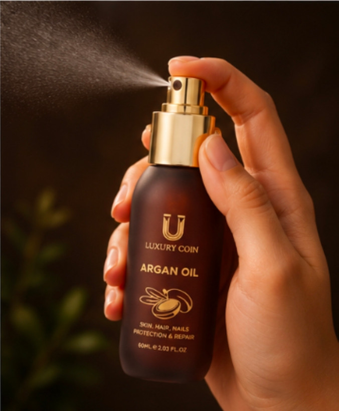 روغن تقویت کننده مو و ابرو آرگان لاکچری کوین