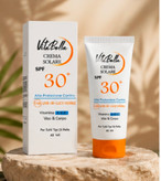 کرم ضد آفتاب spf۳۰ بی رنگ حجم ۴۰ میل انواع پوست ویتابلا